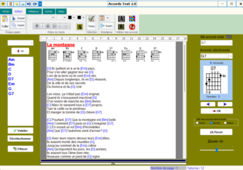 Fiche Principale AccordsText 2.0