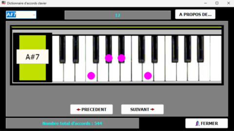 Interface principale