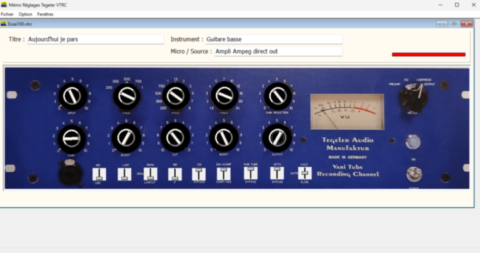 Interface principale