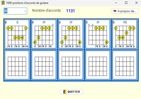 Interface principale