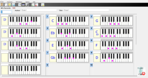 Interface principale